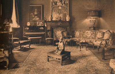Místnost Ludvíka XIV. na kubánském velvyslanectví v Bruselu, Belgie, 1927. od Unbekannt