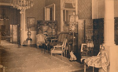 Místnost Ludvíka XVI. na kubánském velvyslanectví v Bruselu, Belgie, 1927. od Unbekannt