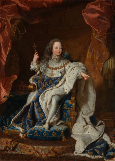 Louis XV 1710-1774 jako dítě, ca. 1716-24. od Unbekannt