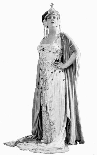 Louise Edvina 1880-1940, kanadská sopranistka, c1911 od Unbekannt