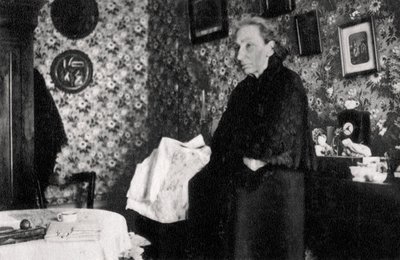 Louise Michel , francouzský učitel, lékařský pracovník a anarchista, 1899 od Unbekannt