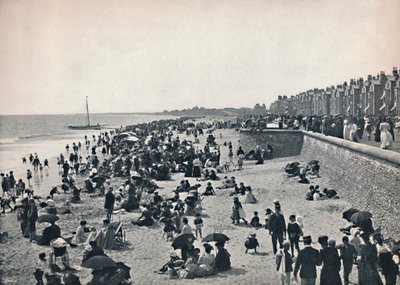 Lowestoft - On the Sands, 1895 od Unbekannt