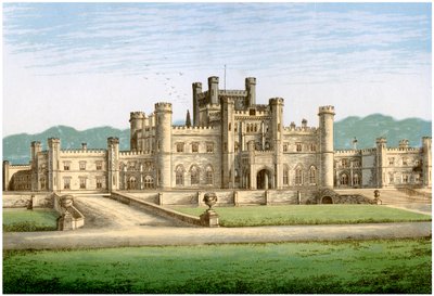 Lowther Castle, Westmorland, domov hraběte z Lonsdale, c1880 od Unbekannt