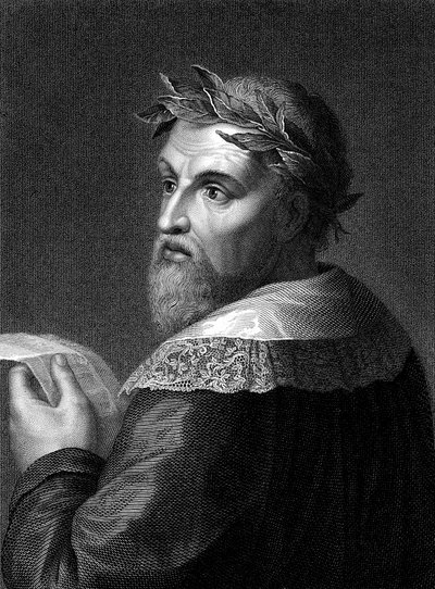 Ludovico Ariosto 1474-1533, italský básník od Unbekannt