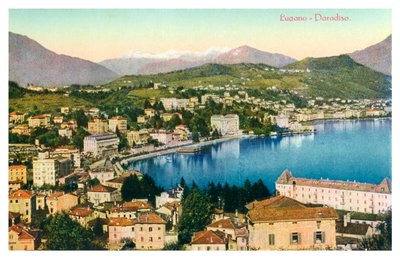 Lugano, Švýcarsko, 20. století od Unbekannt