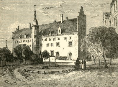 Lutherův dům, Wittenberg, 1890. od Unbekannt