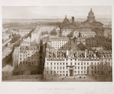 Lycee of Louis-le-Grand, Paříž, 1867 od Unbekannt
