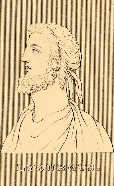 Lycurgus, fl c820 BC, 1830. od Unbekannt