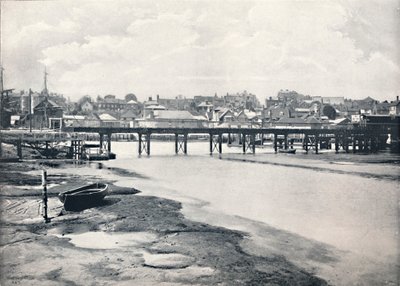 Lymington - The Bridge and the Town, From the River, 1895 od Unbekannt