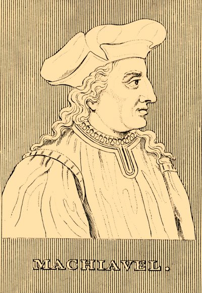 Machiavel, 1469-1527, 1830. od Unbekannt