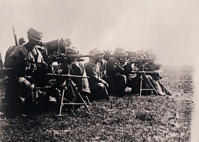 Kulometníci, c1914-c1918 od Unbekannt