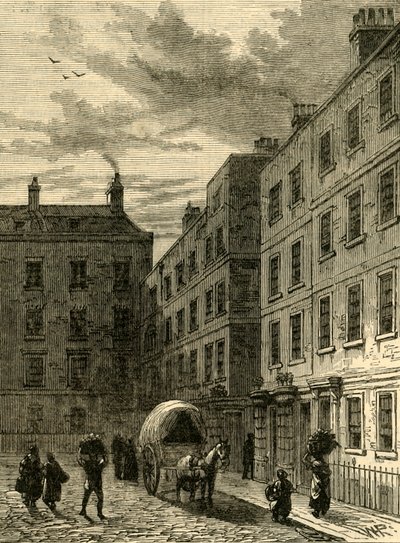 Macklins House, Tavistock Row, 1881. od Unbekannt