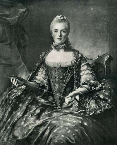 Madame Adelaide tatting, 1756, 1903. od Unbekannt