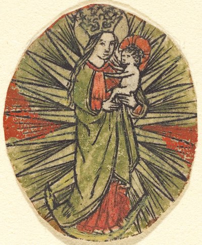 Madonna a dítě, c. 14501470. od Unbekannt