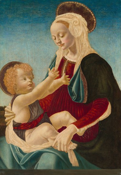 Madonna a dítě, c. 14701480. od Unbekannt