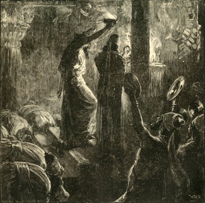Magi Round the Sacred Fire, 1890. od Unbekannt