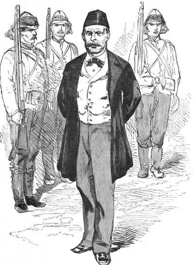 Mahmoud Fehmy, náčelník štábu Arabis, c1882 od Unbekannt