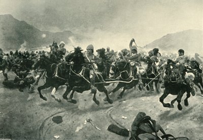 Maiwand - Saving the Guns, 1901. od Unbekannt