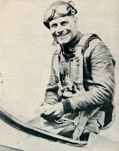 Major James H Doolittle, americký letec, c1936 c1937 od Unbekannt
