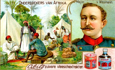 Major von Wissman, německý voják, c1900 od Unbekannt