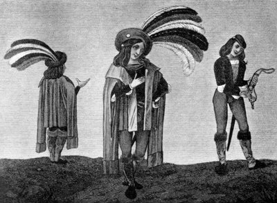 Pánská pokrývka hlavy, konec 15.-začátek 16. století, 1910 od Unbekannt