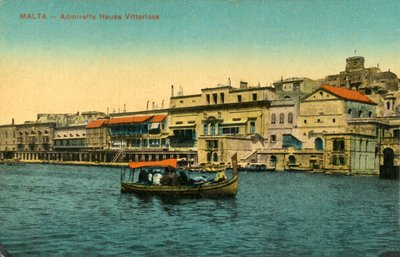 Malta – Admirality House Vittoriosa, c1918-c1939. od Unbekannt