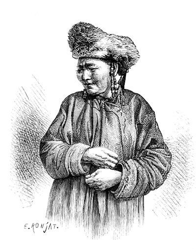Manchu žena, c1890 od Unbekannt