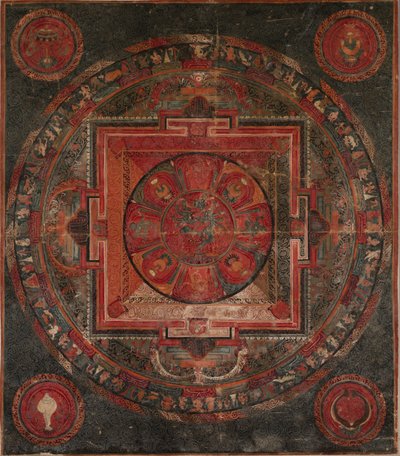 Mandala, konec 15. století. od Unbekannt