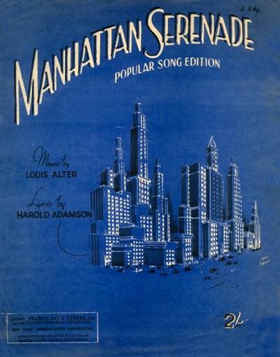 Manhattanská serenáda, c1942. od Unbekannt