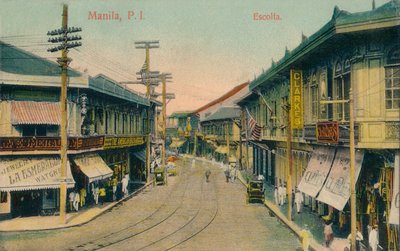 Manila, P.I. Escolta, c1912 od Unbekannt