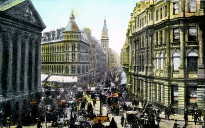 Mansion House a Cheapside, Londýn, počátek 20. století od Unbekannt
