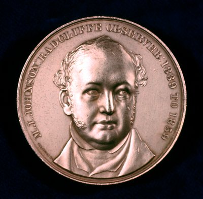 Manuel John Johnson, anglický astronom, 1862 od Unbekannt