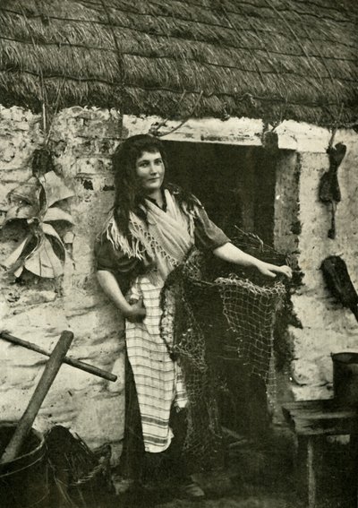 Dcera Manx Fishermans, 1901. od Unbekannt