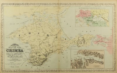 Mapa Krymu. od Unbekannt