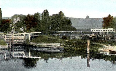 Mapledurham Lock, Oxfordshire, 20. století od Unbekannt