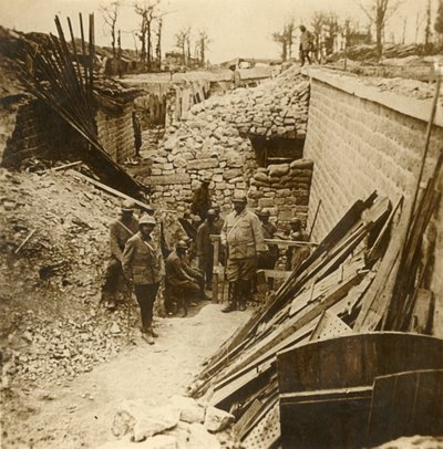 Kasárna Marceau, Verdun, severní Francie, 1916 od Unbekannt