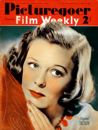 Margaret Sullavan 1909-1960, americká herečka, 1940 od Unbekannt