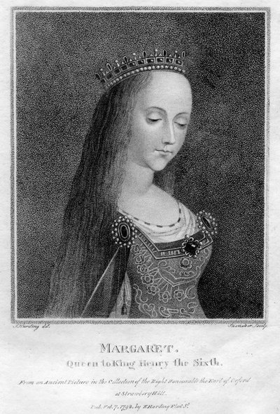 Markéta z Anjou, královna choť Jindřicha VI., 1792 od Unbekannt