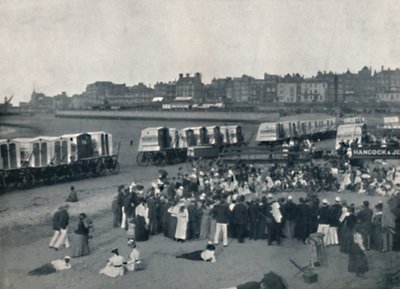 Margate - Na píscích, 1895 od Unbekannt