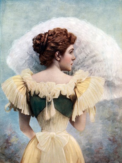 Maria de las Mercedes, princezna z Asturie, konec 19.-začátek 20. století od Unbekannt