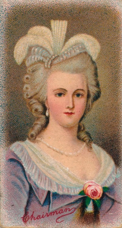 Marie Antoinetta 1755-1793, královna Francie, 1912 od Unbekannt
