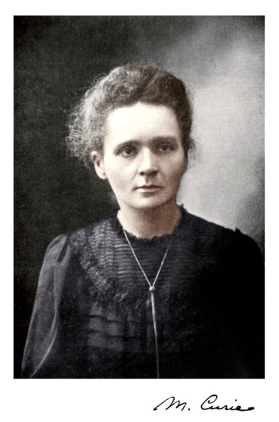 Marie Curie, francouzská fyzička polského původu, 1917 od Unbekannt