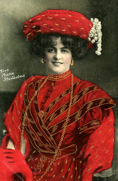 Marie Studholme 1875-1930, anglická herečka, 1907 od Unbekannt