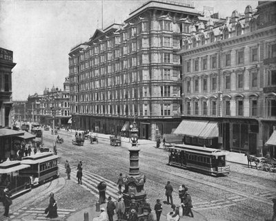 Market Street, San Francisco, Kalifornie, USA, c1900. od Unbekannt