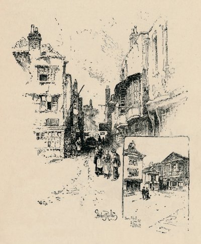 Market Street, Windsor, 1895 od Unbekannt