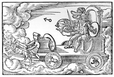 Mars, římský bůh války, 1569 od Unbekannt