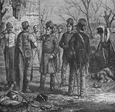 Maršál Radecký po bitvě u Novary, 1902 od Unbekannt