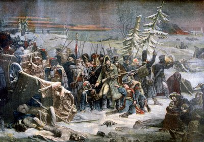 Marshall Ney během ústupu z Ruska, 1812 1894 od Unbekannt