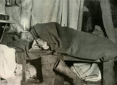 Marston ve své posteli, c1908, 1909. od Unbekannt