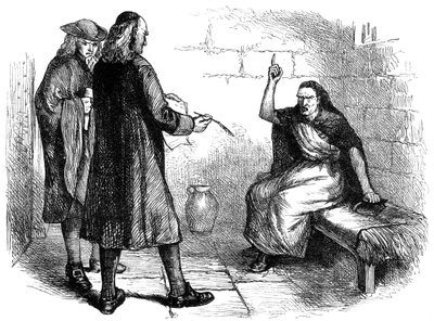 Martha Corey a její žalobci, Salem, Massachusetts, c1692 c1880 od Unbekannt